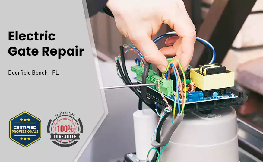 Electric Gate Repair Deerfield Beach - FL 