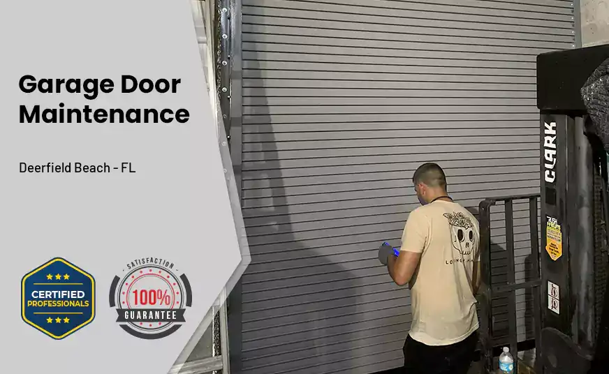 Garage Door Maintenance Deerfield Beach - FL 